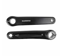 Manivelle e bike/vae l175 droite + gauche shimano fc-en500 alu noir