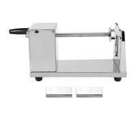 Manivelle en acier inoxydable manuel en spirale pour pommes de terre Twister -légumes outil de cuisine pour faire des pommes de terre tornade et des collations végétariennes 25,5