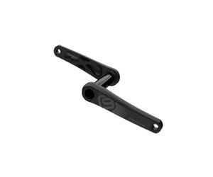 Manivelle en aluminium Praxis DH9-83 M30 Noir