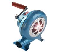 Manivelle Forgeron Forge Souffleur, Ventilateur à pales en métal, souffleur Manuel for Barbecue avec manivelle, Appareil de Cuisson Portable for Cantine(250W)