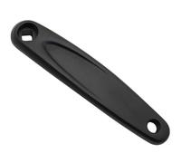 Manivelle gauche alu forge large Newton 170 Noir