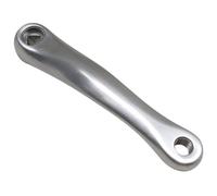Manivelle gauche alu forge Newton 170 Argenté