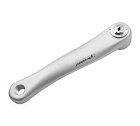 Manivelle gauche PROWHEEL Aluminium argent 170mm - moyeu carré - NEUF