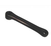 MANIVELLE GAUCHE MIJNENPIEPER 170 mm ACIER NOIRE - 682 - 4260038556825