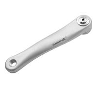 Manivelle gauche PROWHEEL Aluminium argent 170mm - moyeu carré - NEUF