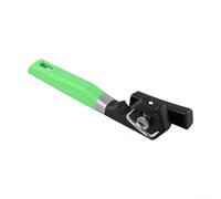 Manivelle magnétique pour support compact, mobile, coupe latérale, construction en acier inoxydable ABS, poignée orientée vers l'utilisateur, ouvre-boîte manuel, couvercle pour cuisine (20,5 x 5,7 cm