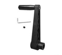 Manivelle mécanique à main pour générateur de 816 mm, manivelle à trou rond conçue pour une utilisation durable avec nylon renforcé et acier au carbone traité thermiquement (16 mm)