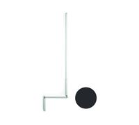 Manivelle pliable 130 cm Cherubini brun gris RAL 8019 - 7457130N2807C