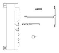 Manivelle pour pose des fiches D13mm - OTLAV - MC714130H102 Noir G