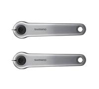 Shimano Steps E6100 E-bike Crank Gris 170 mm Silver