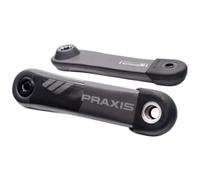 Manivelle type 3 en carbone Praxis Noir