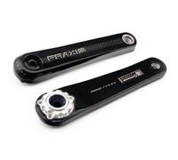 Manivelle type 5 en carbone Praxis Noir