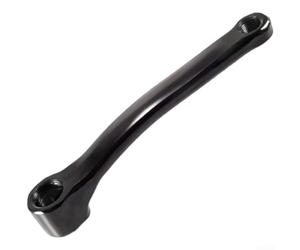 Manivelle Vélo Terrain 170mm Trou Carré Fer Manivelle Vélo Terrain | Métal , finition anti-, 165mm compact, léger, montage pour rapide vtt(C)