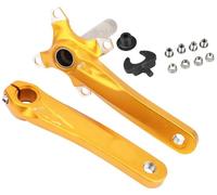 Manivelle VTT 170 Mm 104 BCD, Pedalier VTT Bras De Manivelle Compatible Mono/Double/Triple Plateau, Pédalier Intégré Creux B