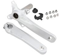 Manivelle VTT 170 Mm 104 BCD, Pedalier VTT Bras De Manivelle Compatible Mono/Double/Triple Plateau, Pédalier Intégré Creux D
