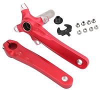 Manivelle VTT 170 Mm 104 BCD, Pedalier VTT Bras De Manivelle Compatible Mono/Double/Triple Plateau, Pédalier Intégré Creux E