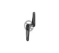 Manivelles title cr1 axe 136 mm noir sans plateau