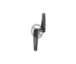 Manivelles title cr1 axe 145 mm noir sans plateau