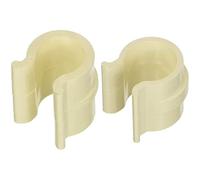 maniver arc100 Clips en platstica fermatelo en platstica fermatelo pour serres, 15 mm, 10 pièces, Blanc & ARC110 Clips en platstica fermatelo pour serres, 25 mm, 10 pièces, Blanc