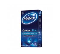 Manix Contact Plus Intact Sensations 12 Préservatifs