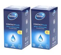 MANIX Contact Plus Préservatif(S) 2x24 pc(s)