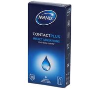 MANIX® Contact Plus Préservatifs ultra-fins, extra lubrifiés Préservatif(S) 6 pc(s)