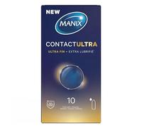 Manix Préservatif Contact Ultra – Ultra-fin, extra lubrifié, 1 pc