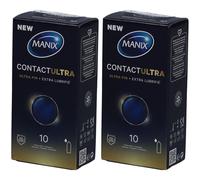 MANIX Contact Ultra Préservatif(S) 2x1 pc(s)
