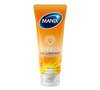 Manix Effect Gel lubrifiant intime – Effet chauffant, inodore, sans paraben – 80 ml