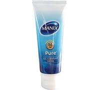 MANIX - Gel Lubrifiant Pure et Doux à Base d'Eau pour des Moments de Plaisir Naturels et Intenses - 80ml - Lot De 3 - Vendu Par Lot