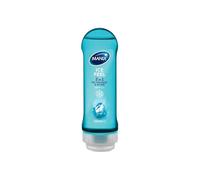 MANIX Ice Feel - Gel 2-en-1 Massage Stimulant & Lubrifiant, Effet Froid Glacial, Formule à Base d’Eau, Hydratant, Non Gras & Non Tachant, Compatible Préservatifs Latex & Polyisoprène