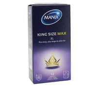 Manix King Size Max XL Préservatifs 12 Pièces