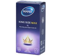 Manix King Size Max XL Préservatifs 12 Pièces