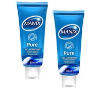 Manix - Lot de 2 Gel Lubrifiant Intime Pure à Base d'eau - 80ml