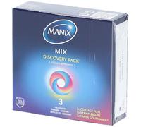 MANIX Mix Discovery Pack Préservatif(S) 3 pc(s)