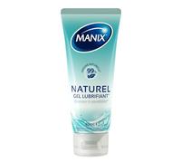 Manix Gel lubrifiant intime – à base d'eau, compatible préservatifs – 80 ml