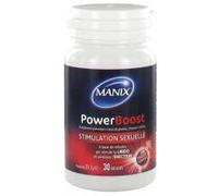 Manix Power Boost 30 Gélules - Pot 30 gélules