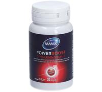 Manix Power Boost: Complément Alimentaire (30 Gélules) Stimulant la Libido et l'Erection / A Base de Tribulus, Vitamine C et Zinc