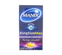 Manix Préservatifs Maxi Pack King Size Max 14unts