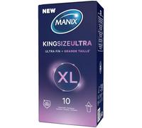MANIX Préservatifs Taille Large Skynfeel Ultra Doux - Format 10 unités - Boîte XL 53 mm - Matière Polyisoprène pour Sensations Naturelles - Lot de 3