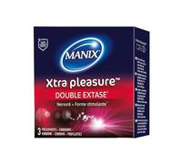 Préservatifs Xtra Pleasure Double Extase Boîte de 3