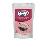 Manji Poha flocons de riz rouge - 500 g