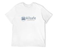 MANJIABAO Allsafe Cybersecurity Corp Mr.Robot Men's T Shirt T-Shirt Whites