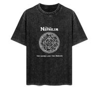 MANJIABAO ALturn Fields of The Nephilim Men's Hoodies Black Sweatshirt T-Shirt Black M