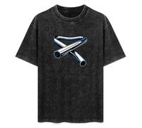 MANJIABAO Eines Tubular Bells Mike Oldfield Men Album CD Mic Cover Printed Black Pullover Hoodies Mens Unisex Sweatshirts T-Shirt Black XXL