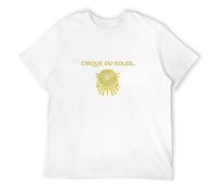 MANJIABAO Mens Cirque du Soleil Logo Personalised T Shirt T-Shirt WhiteL