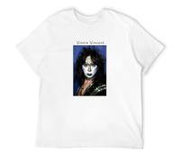 MANJIABAO Mens Cotton Vinnie Vincent T-Shirt T-Shirt WhiteXL