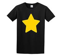 MANJIABAO Star O Neck Men T-Shirt T-Shirt Black S