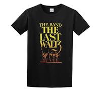 MANJIABAO The Band Last Waltz Concert Poster T-Shirt Black L