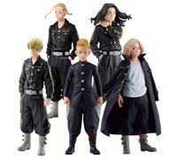 Manjirou Sano Ryuguji Ken Figurine d'anime 17 cm - Statue debout - Accessoire de posture debout - Modèle en PVC - Décoration de bureau pour les fans d'anime (cinq styles)